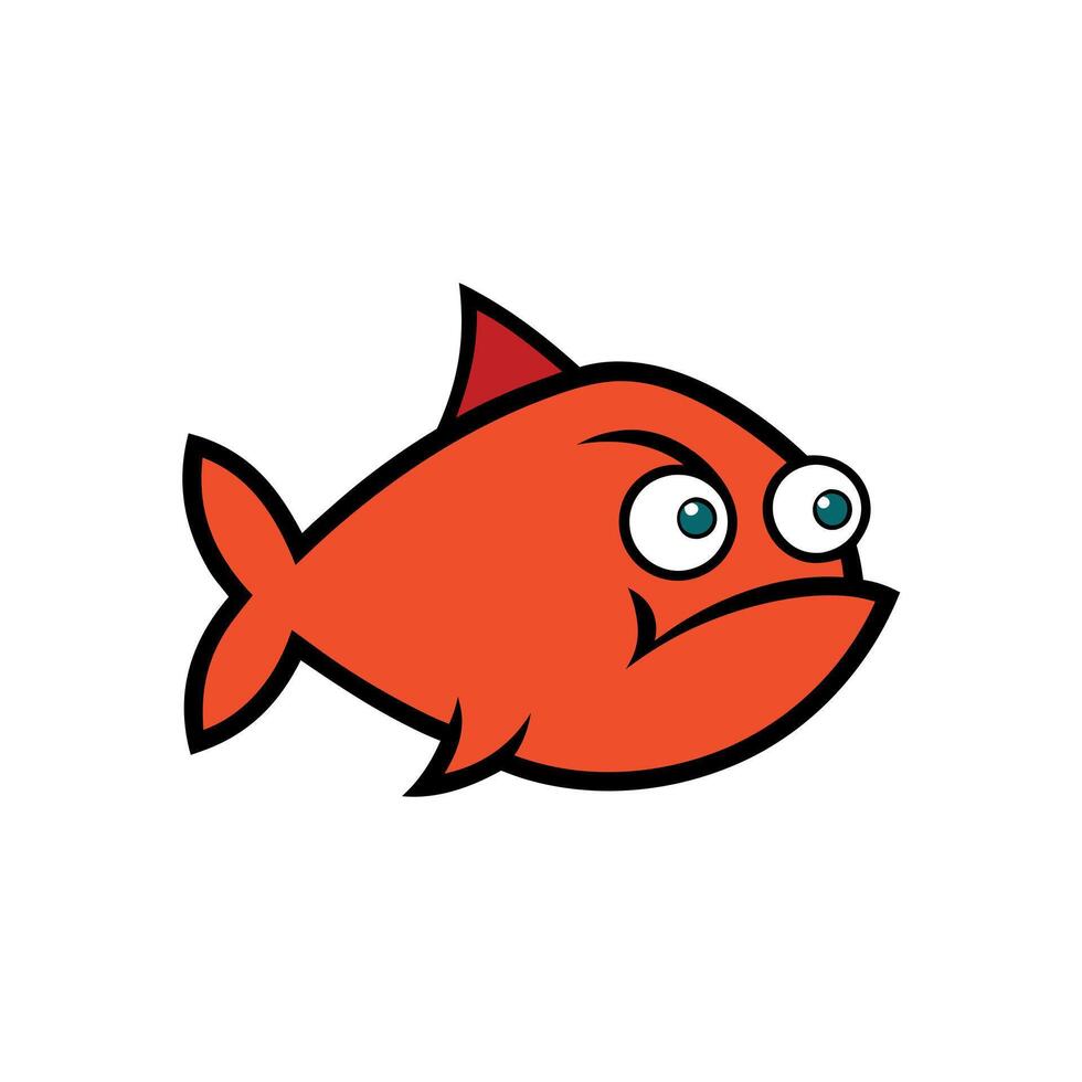 Eelpout fish screams icon vector