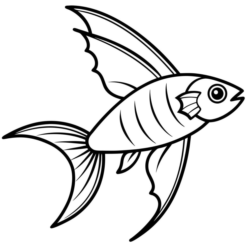 Eelpout fish smiles icon vector