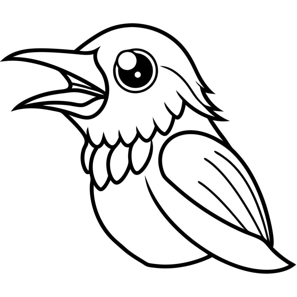Egyptian Vulture bird swims icon vector