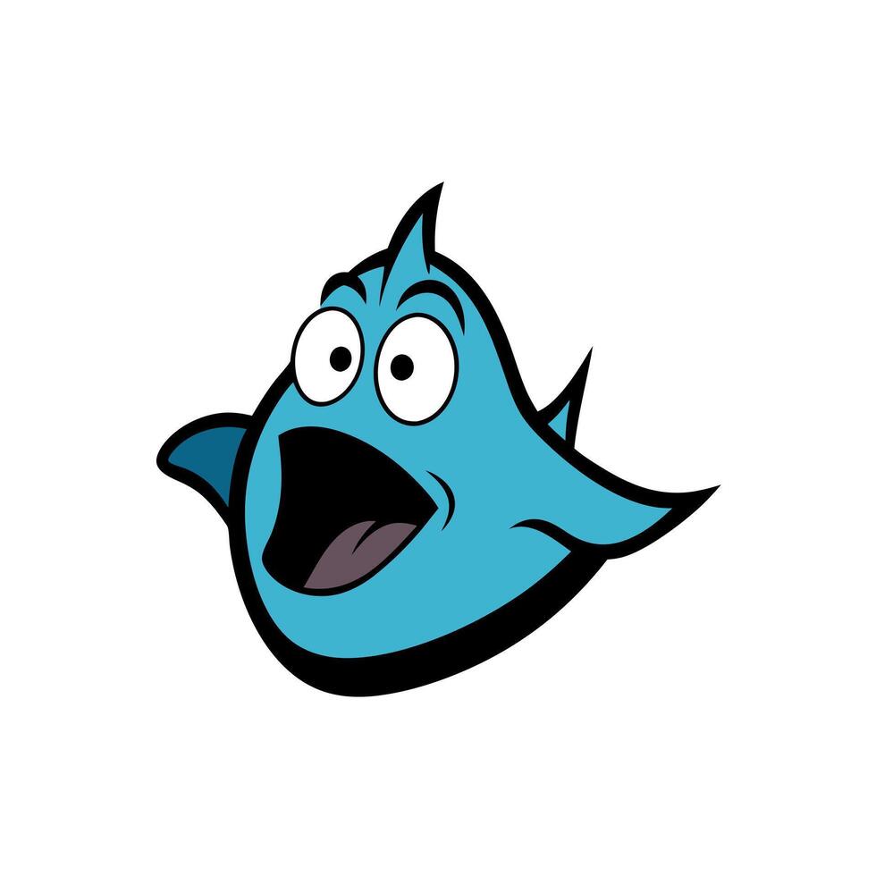 Electric Eel fish stands icon vector