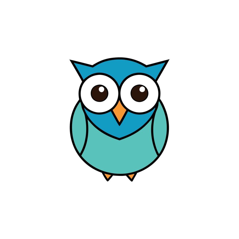 Elf Owl bird knocks icon vector