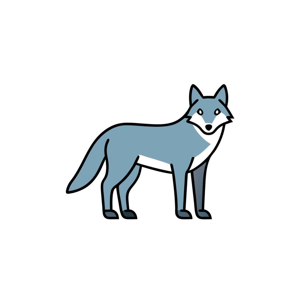 English Cocker Spaniel dog reading icon vector