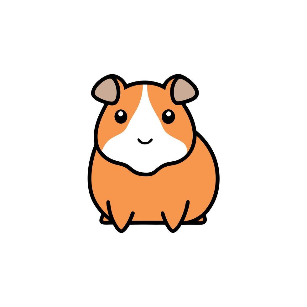 Ermine rodent play icon vector
