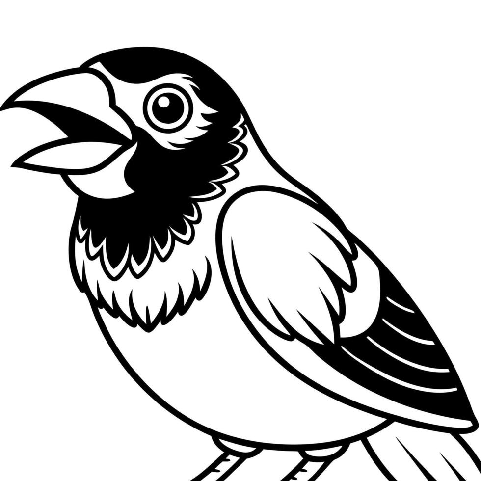 Eurasian Bullfinch bird cries icon vector