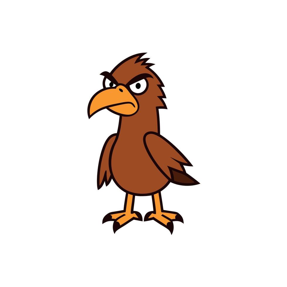 Eurasian Sparrowhawk bird swims icon vector