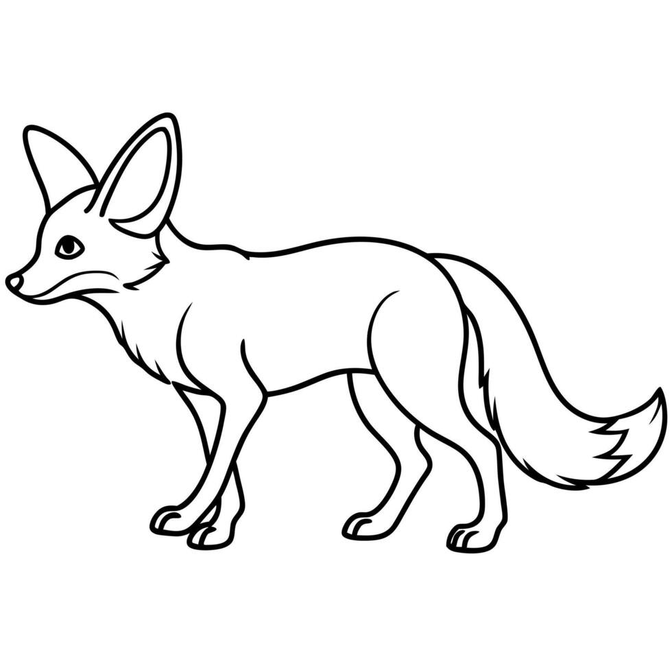 Eurasian Wolf swims icon vector