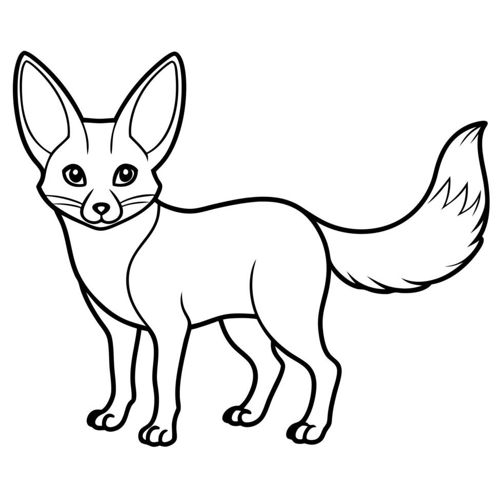 Eurasian Wolf speaks icon vector