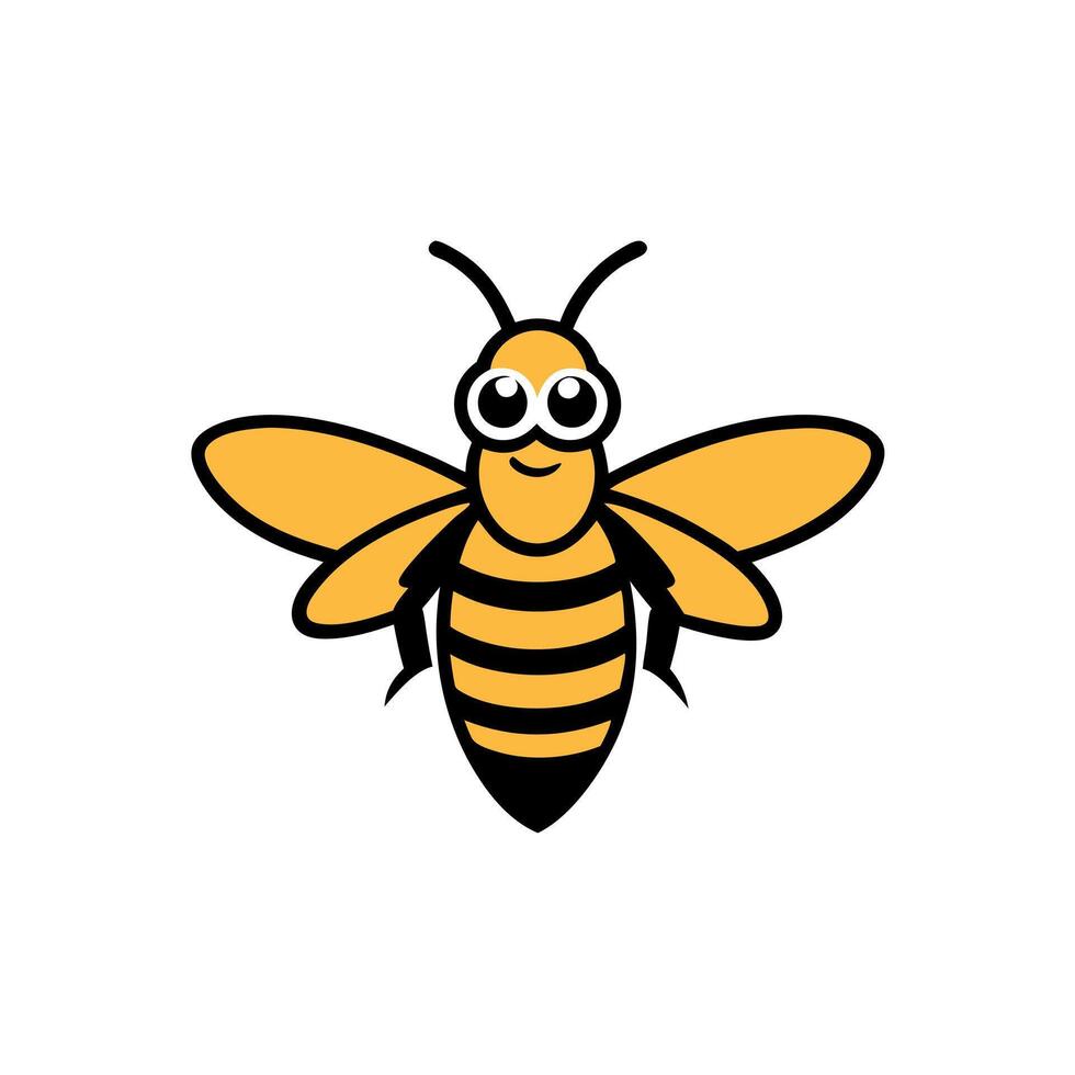 Executioner Wasp bee looks icon vector