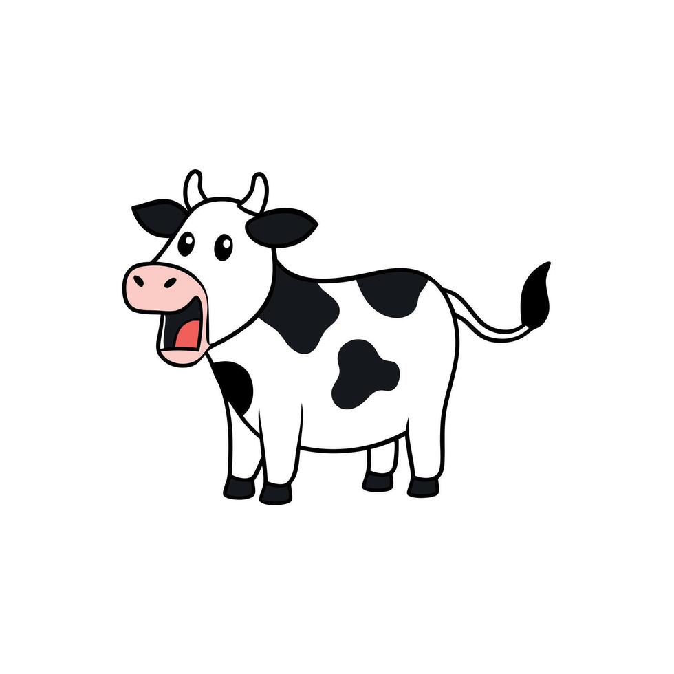 Fallow Deer jumps icon vector