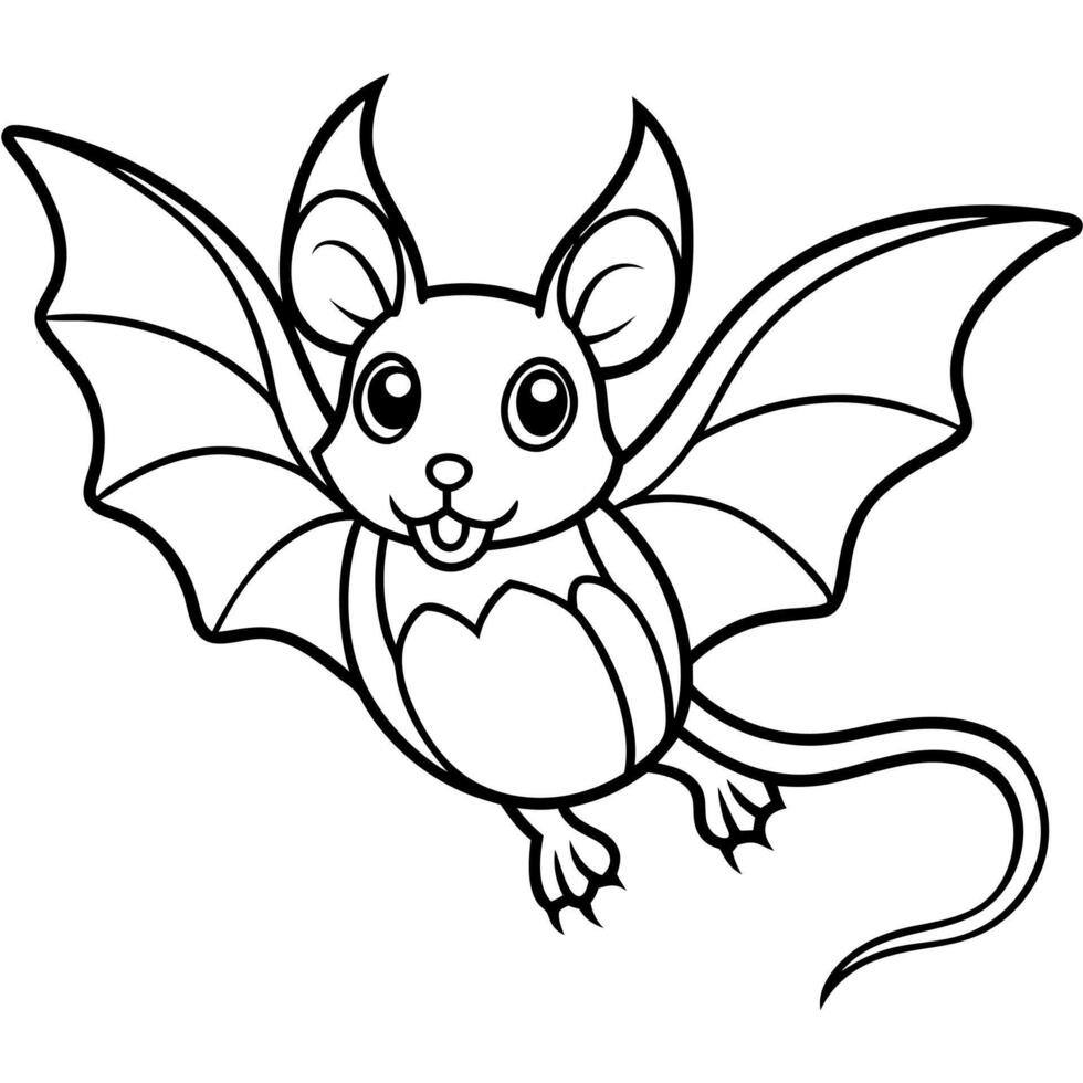 Fancy Mouse flies icon vector