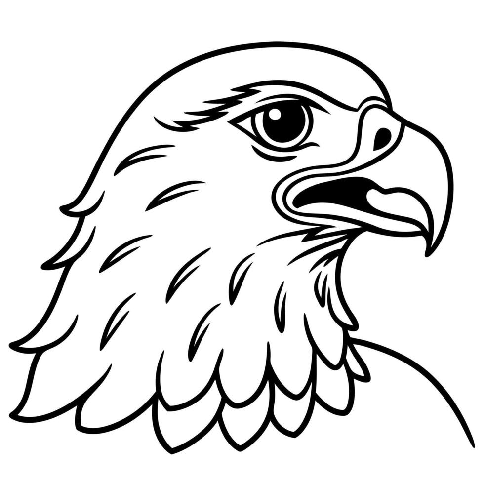 Ferruginous Hawk bird cries icon vector