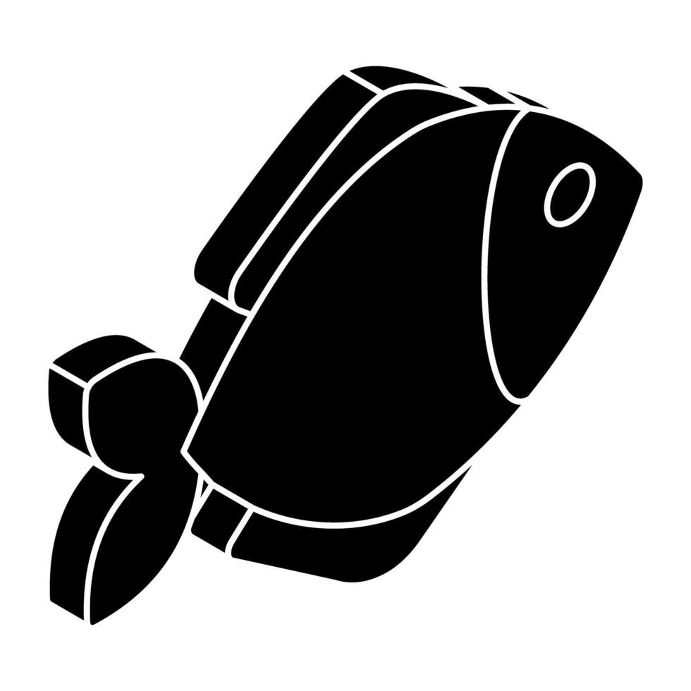Perfect design icon of fish vector