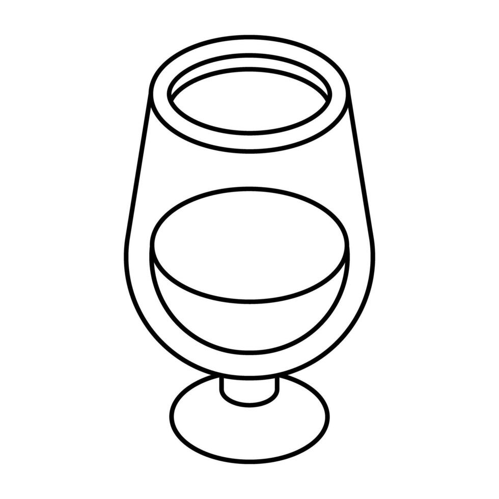 A flat design icon of juice vector