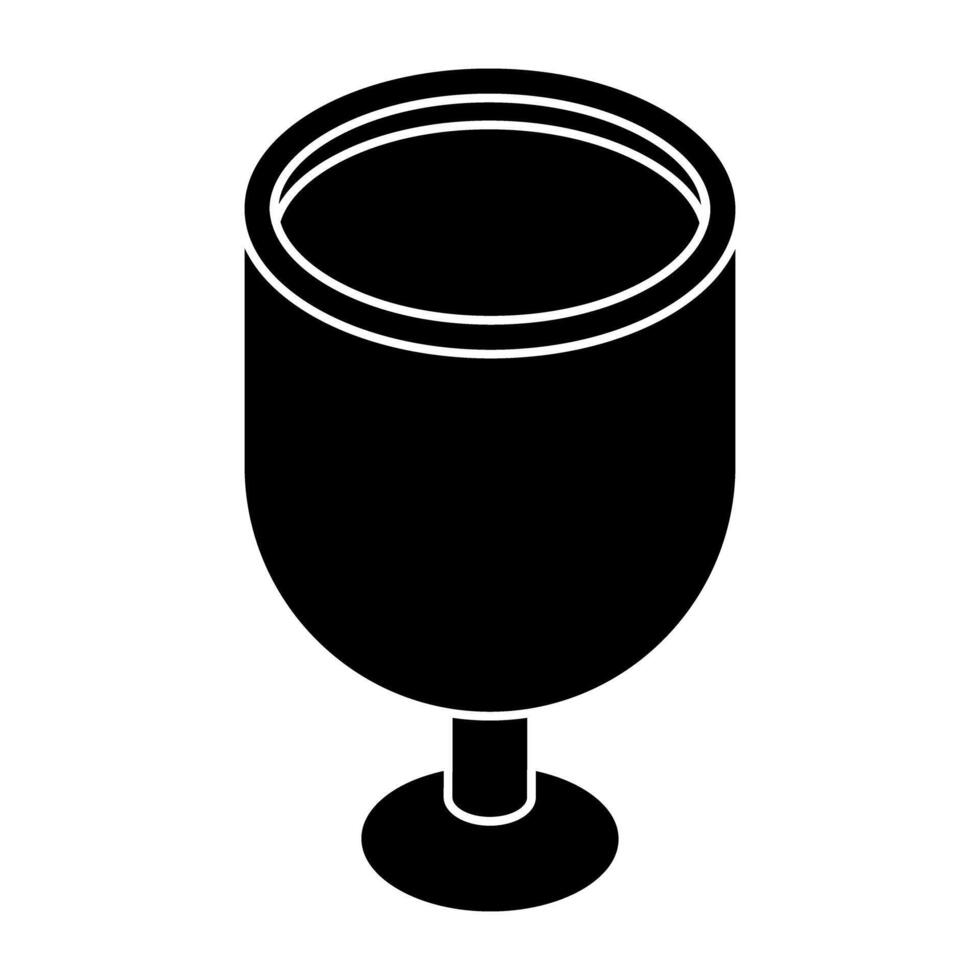 Perfect design icon of glass vector
