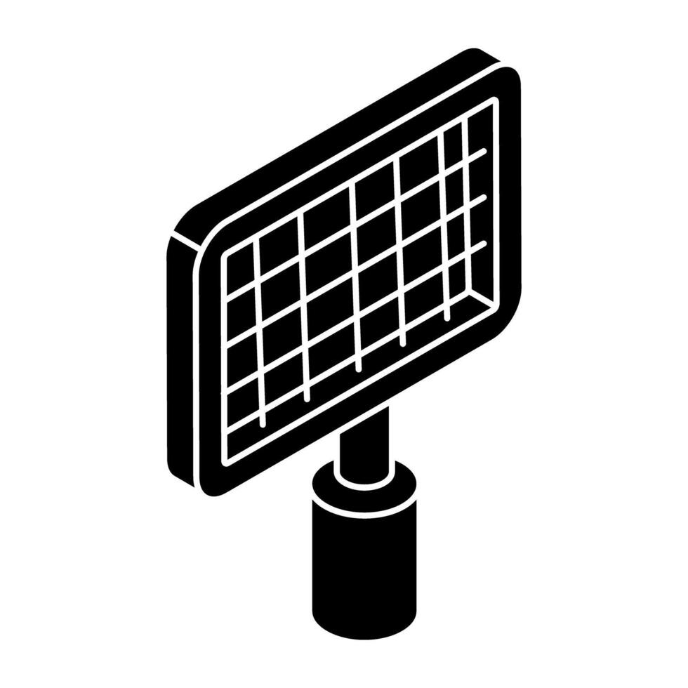 Modern design icon of grill pan vector