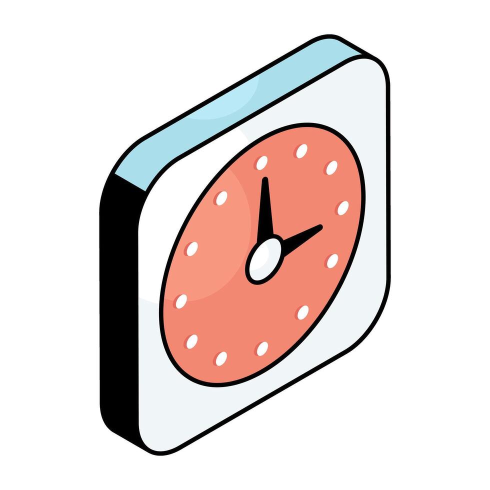 Perfect design icon of clock vector