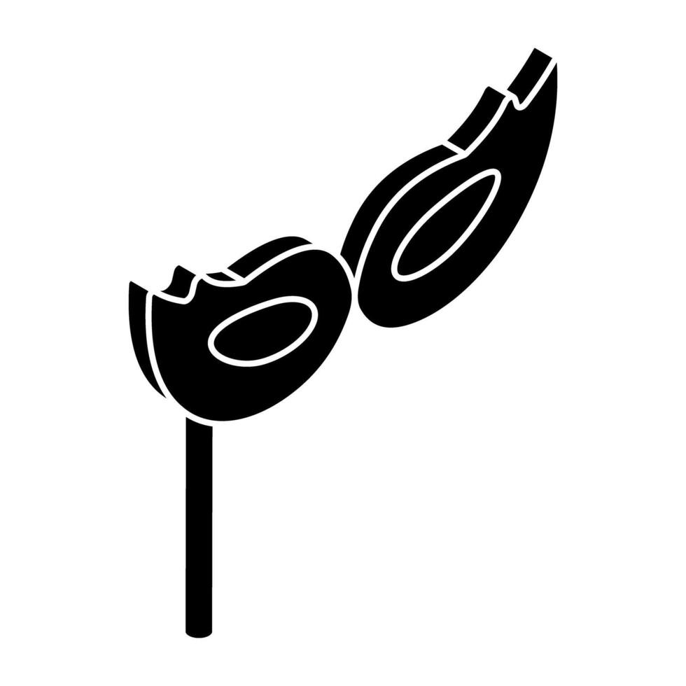 A beautiful design icon of masquerade mask vector