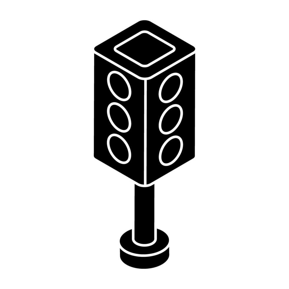 Perfect design icon of traffic signs vector