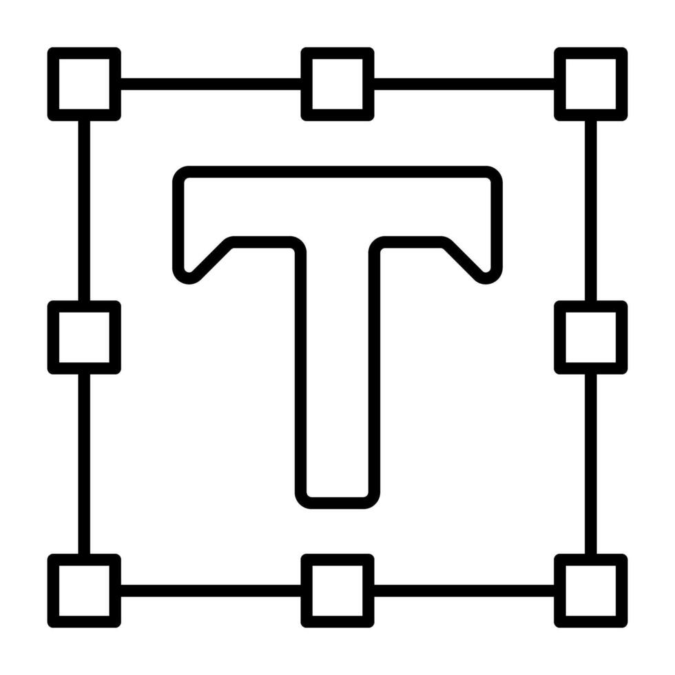 Modern style icon of transformation tool vector