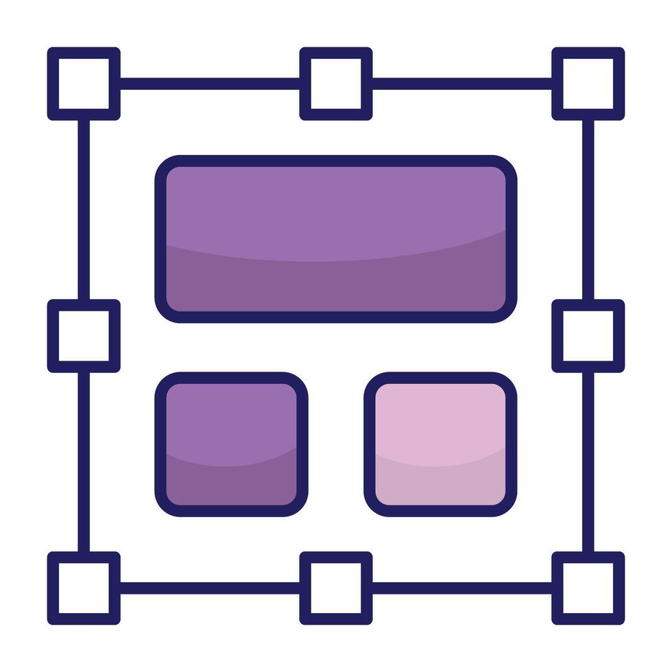Trendy design icon of design vector