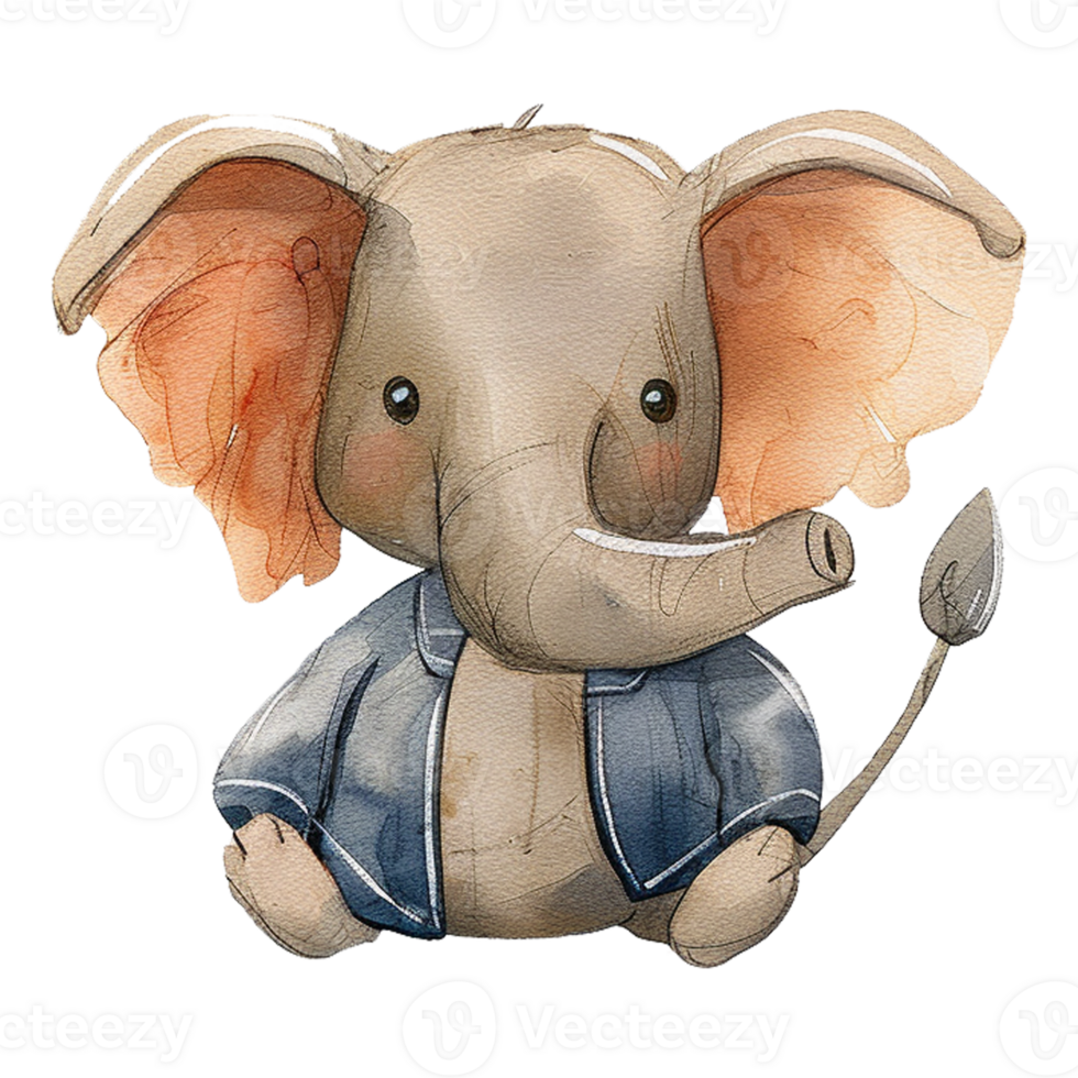 cute cartoon elephant png