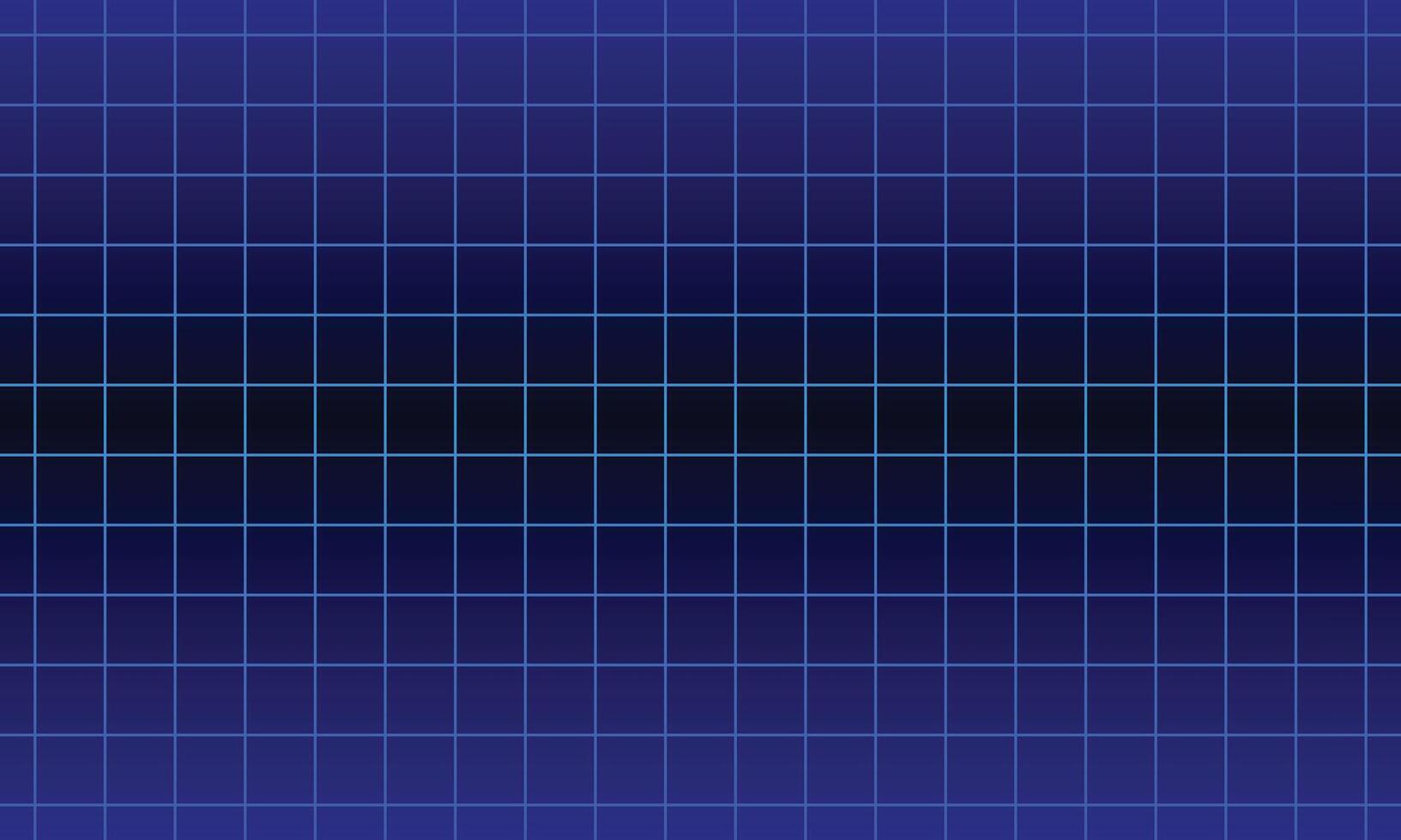 Blue grid lines on black background vector
