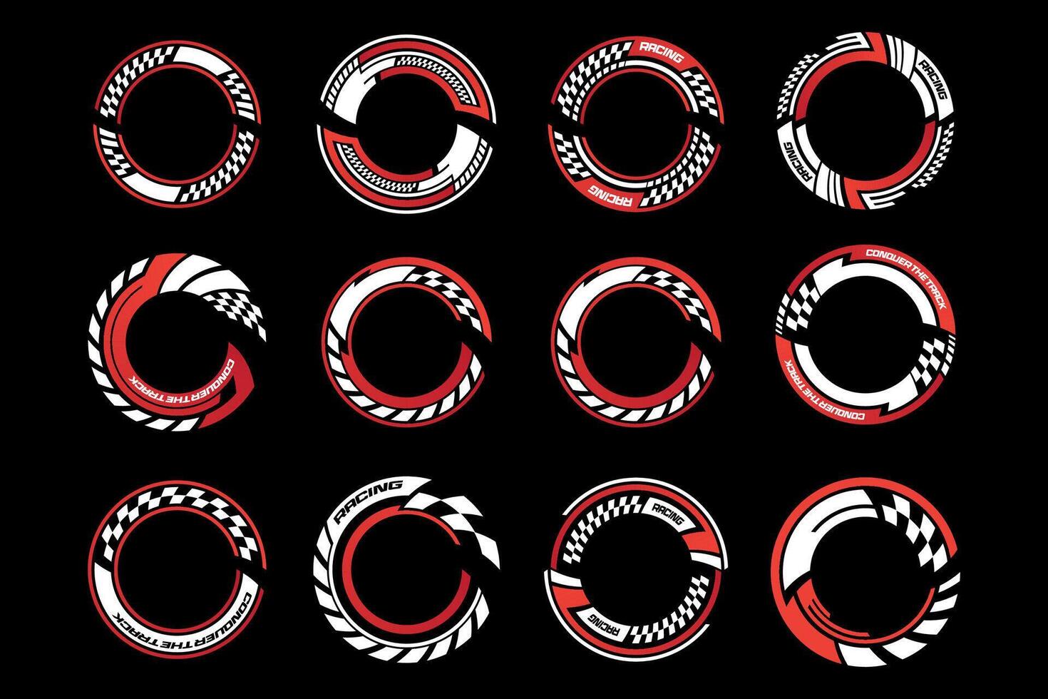 Futuristic cyberpunk sci fi interface element hud technology frame graphic design template vector