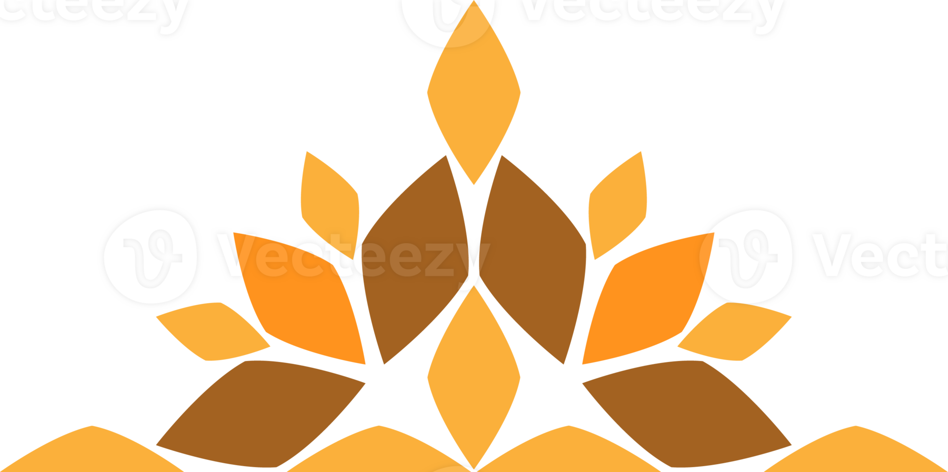 soft color flower petal design png