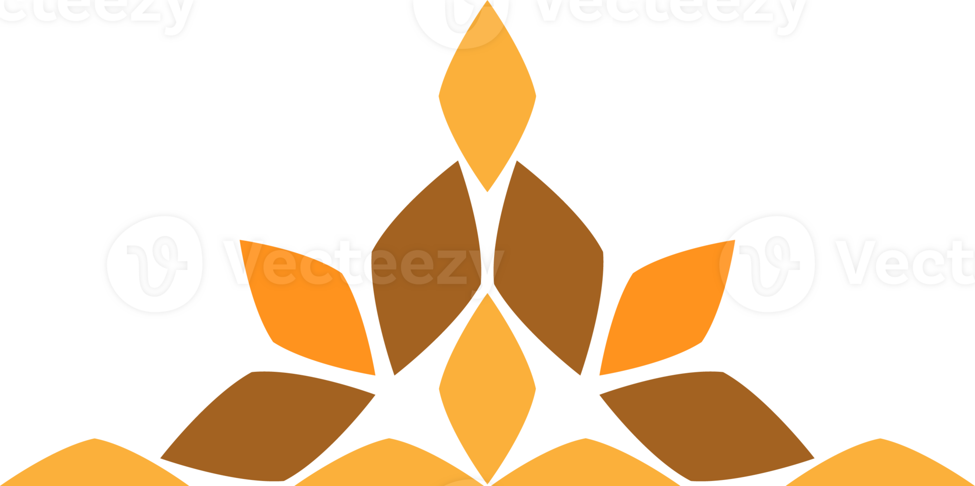 soft color flower petal design png