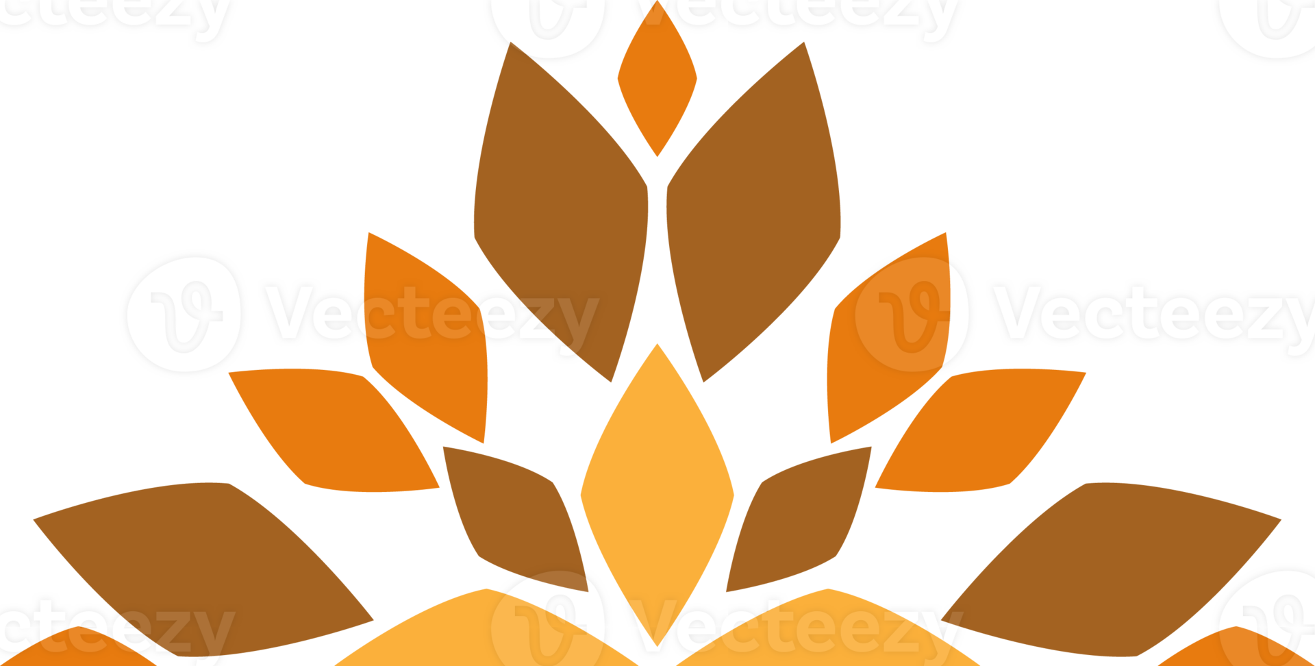 soft color flower petal design png