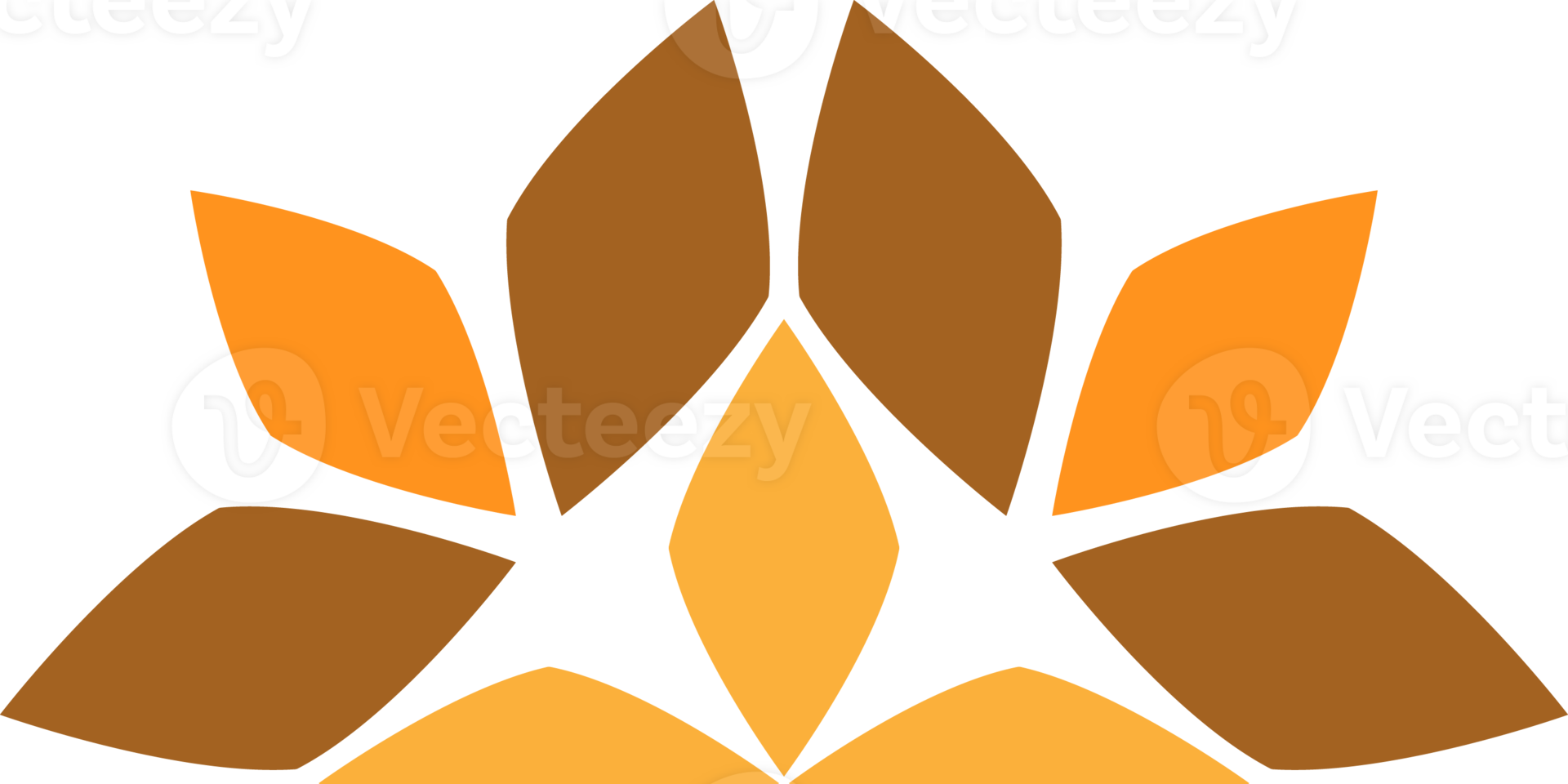 soft color flower petal design png