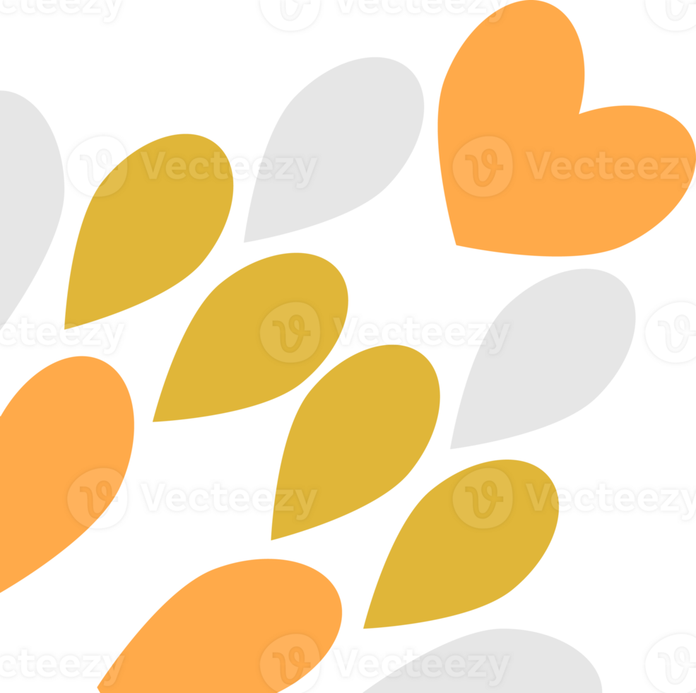 flower petal frame corner decoration png