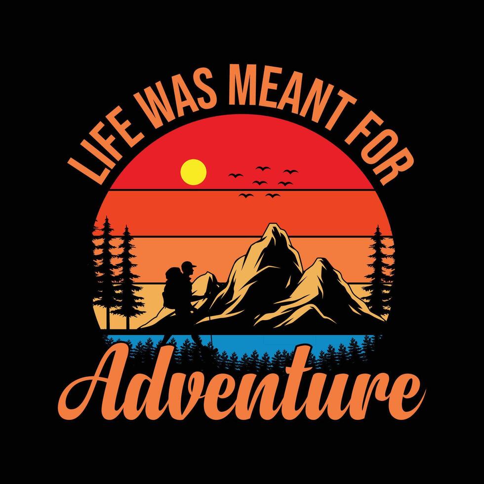 Mountain bike t shirt design vector