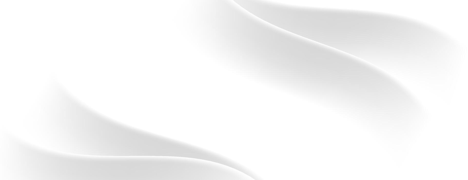 abstract white soft wave background vector