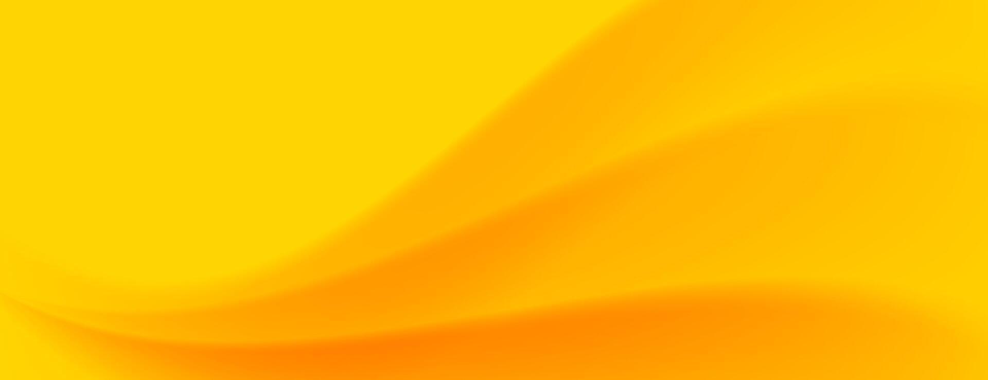 yellow wavy lines texture background vector