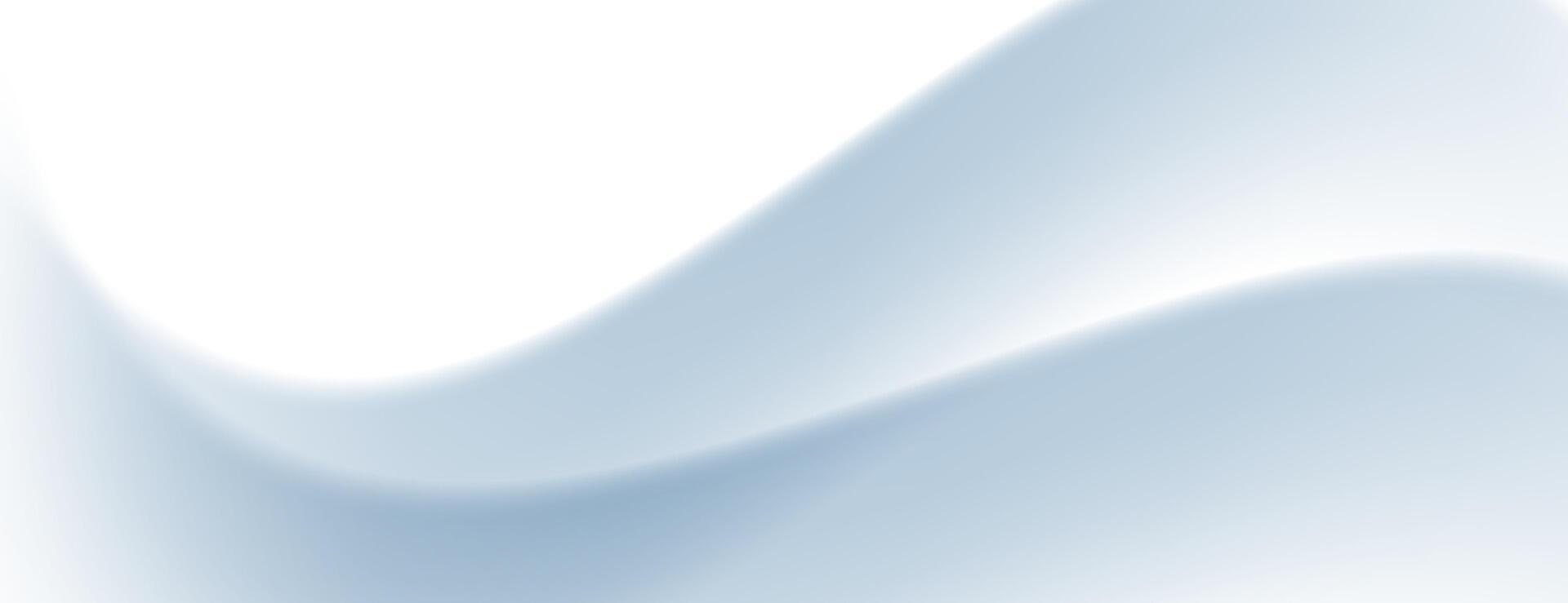 abstract white background with wavy texture composition vector
