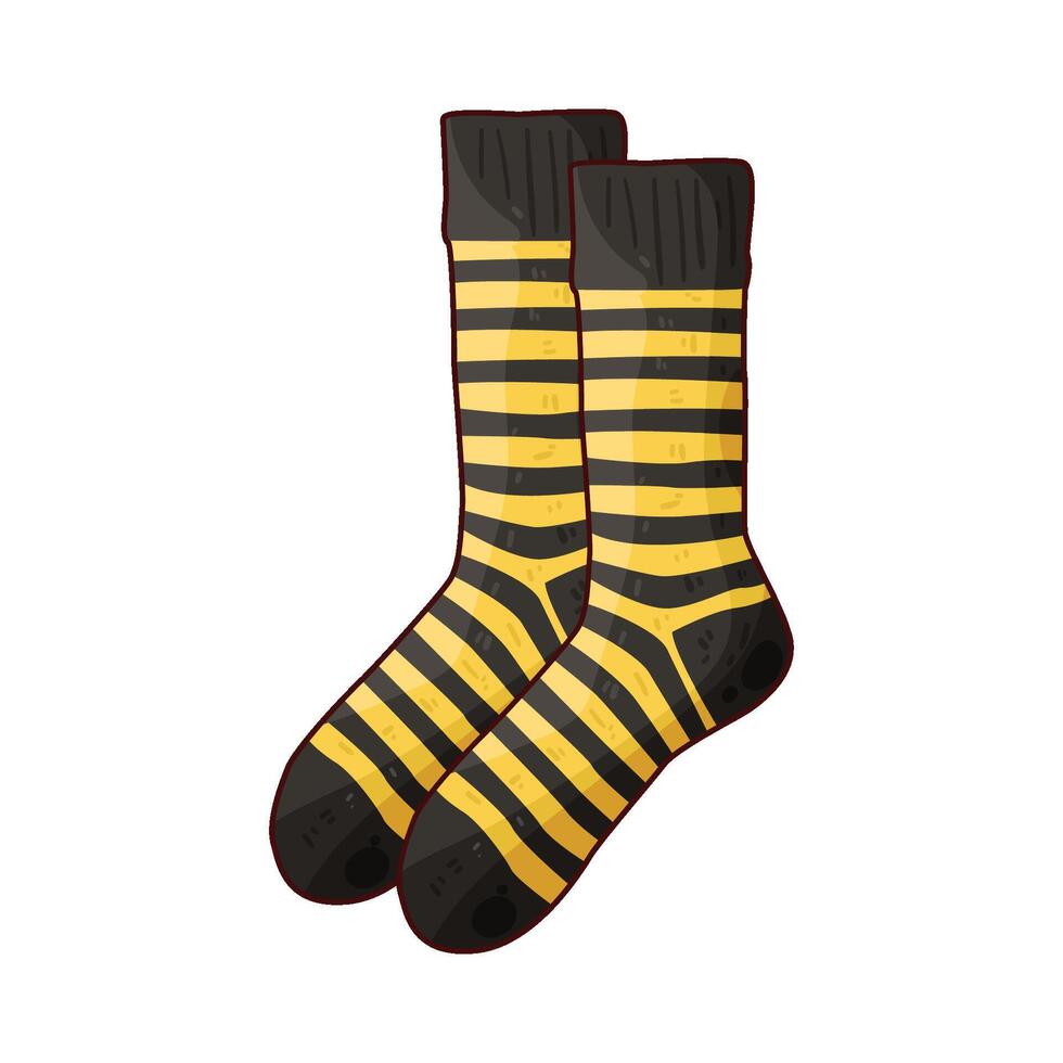 Illustration of sock vector