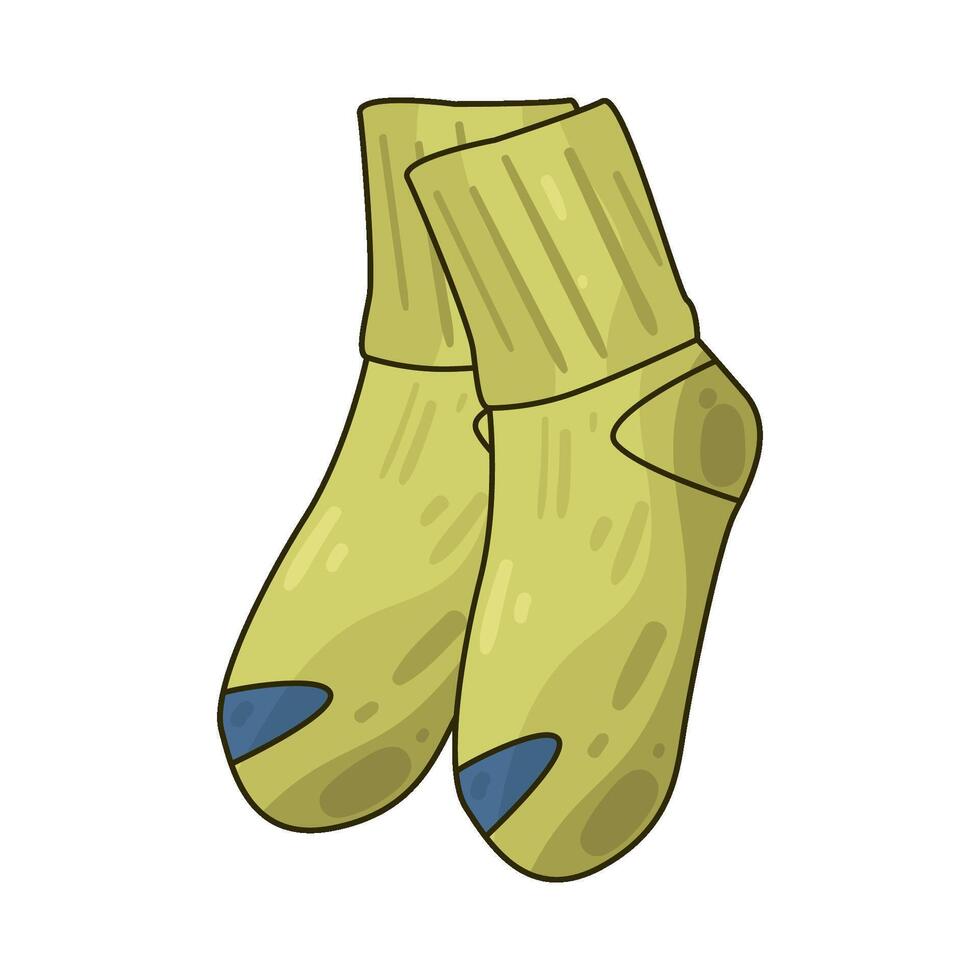 Illustration of sock vector