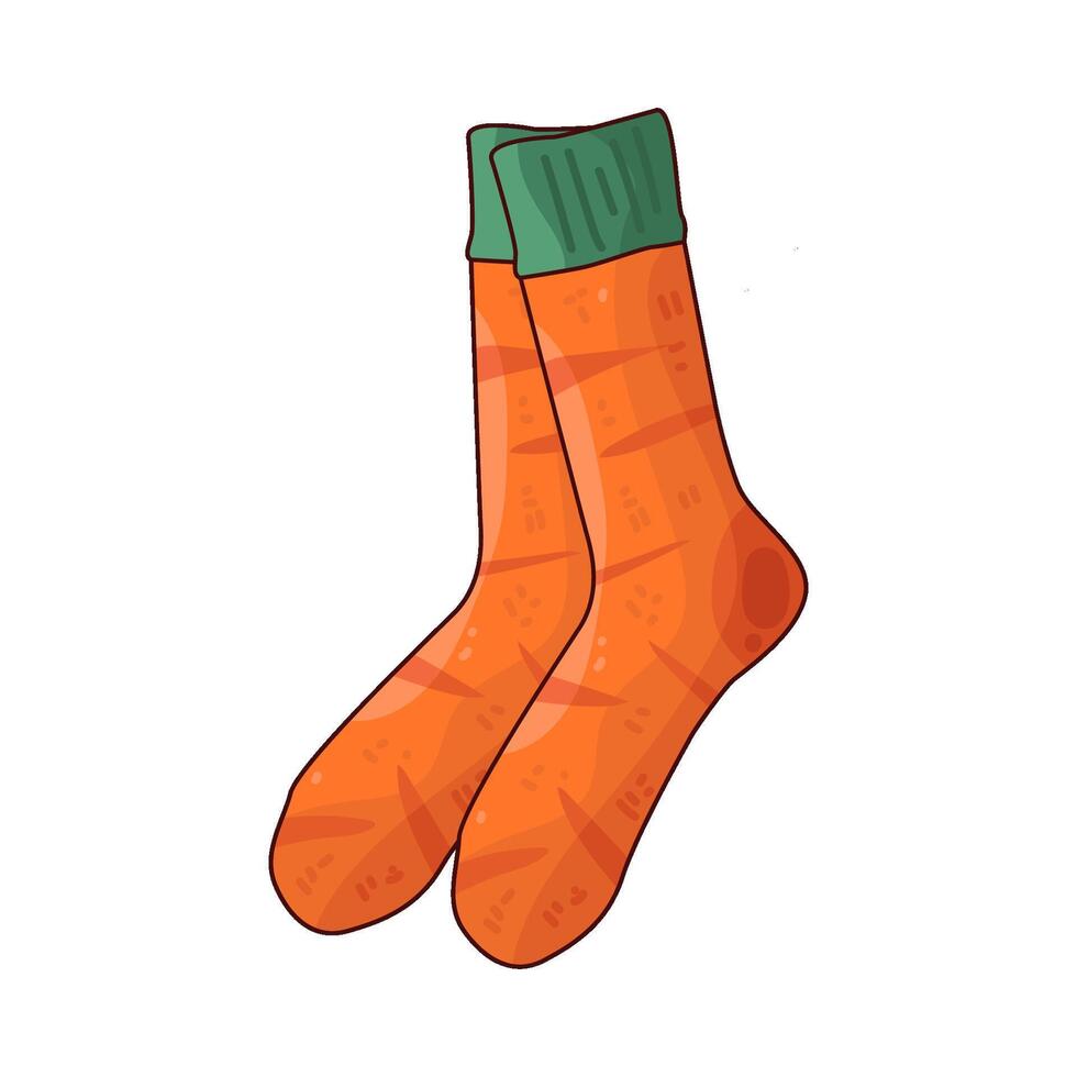 Illustration of sock vector