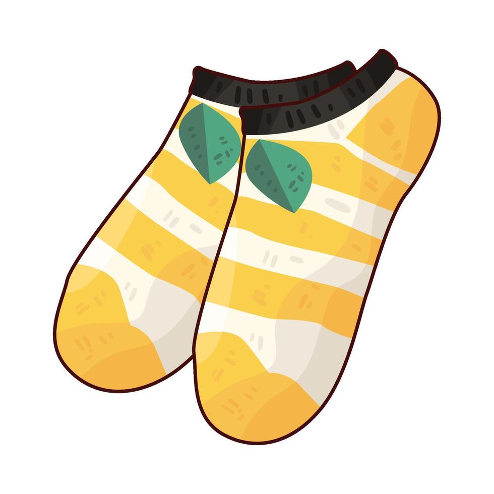 Illustration of sock vector