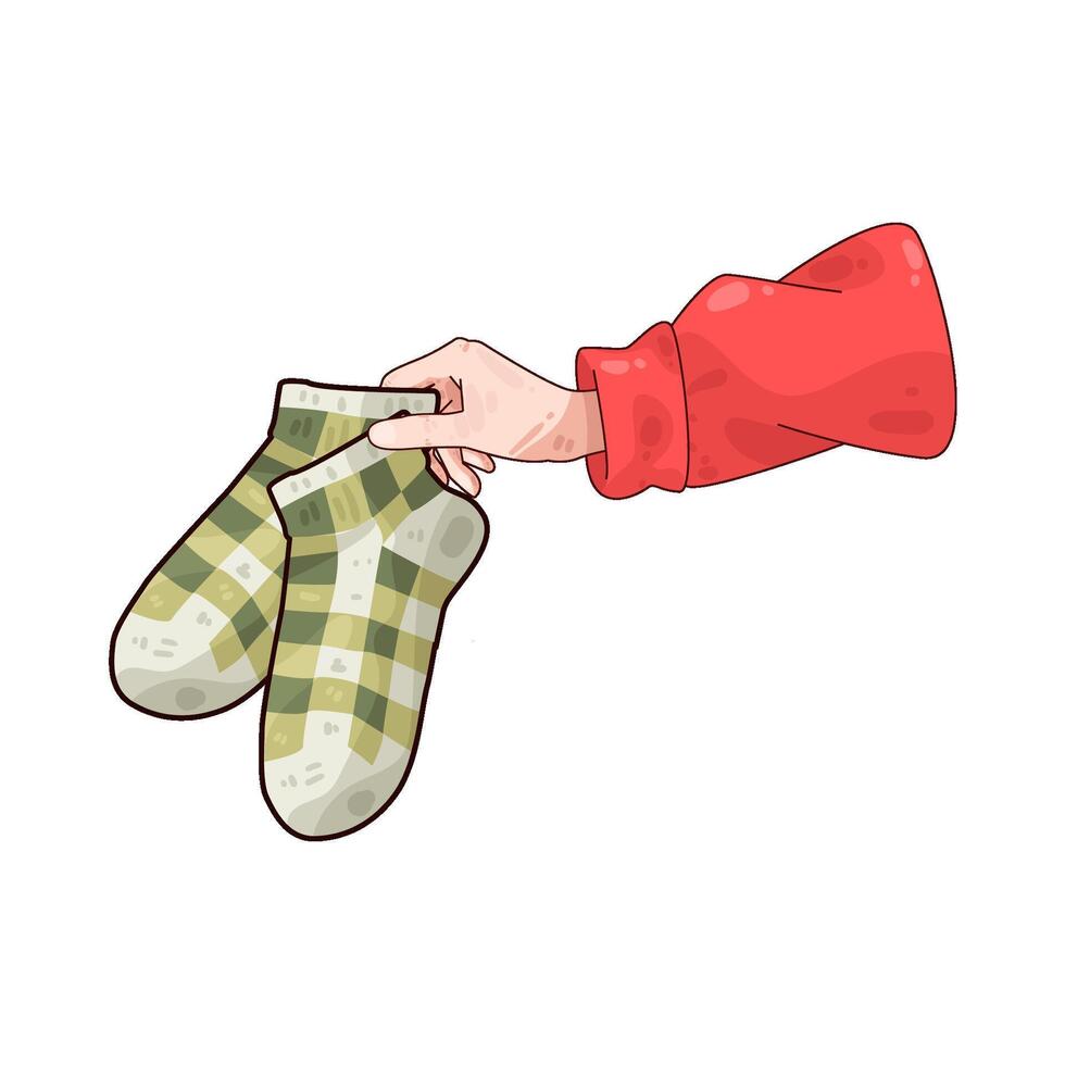 Illustration of sock vector