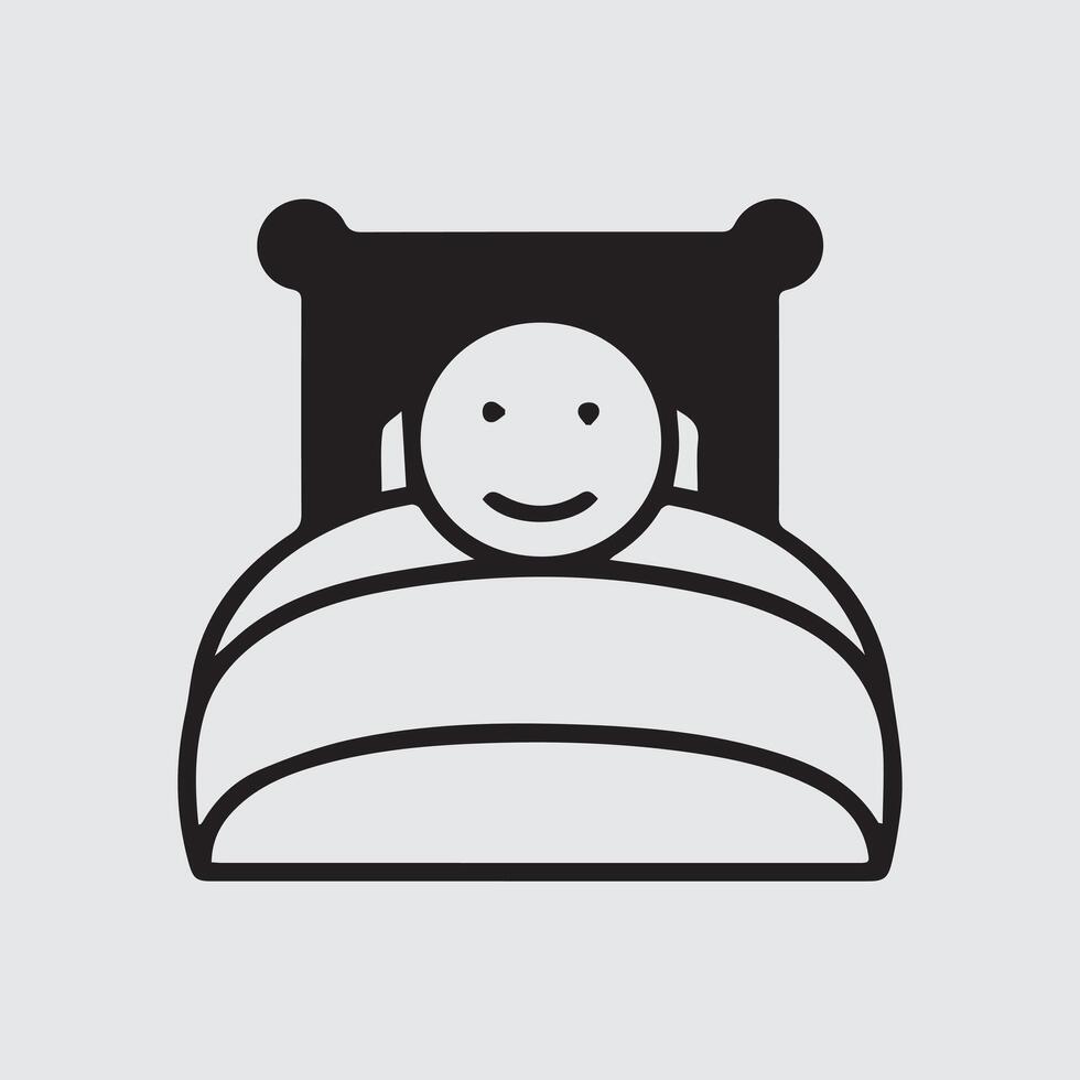 sleep icon design vector