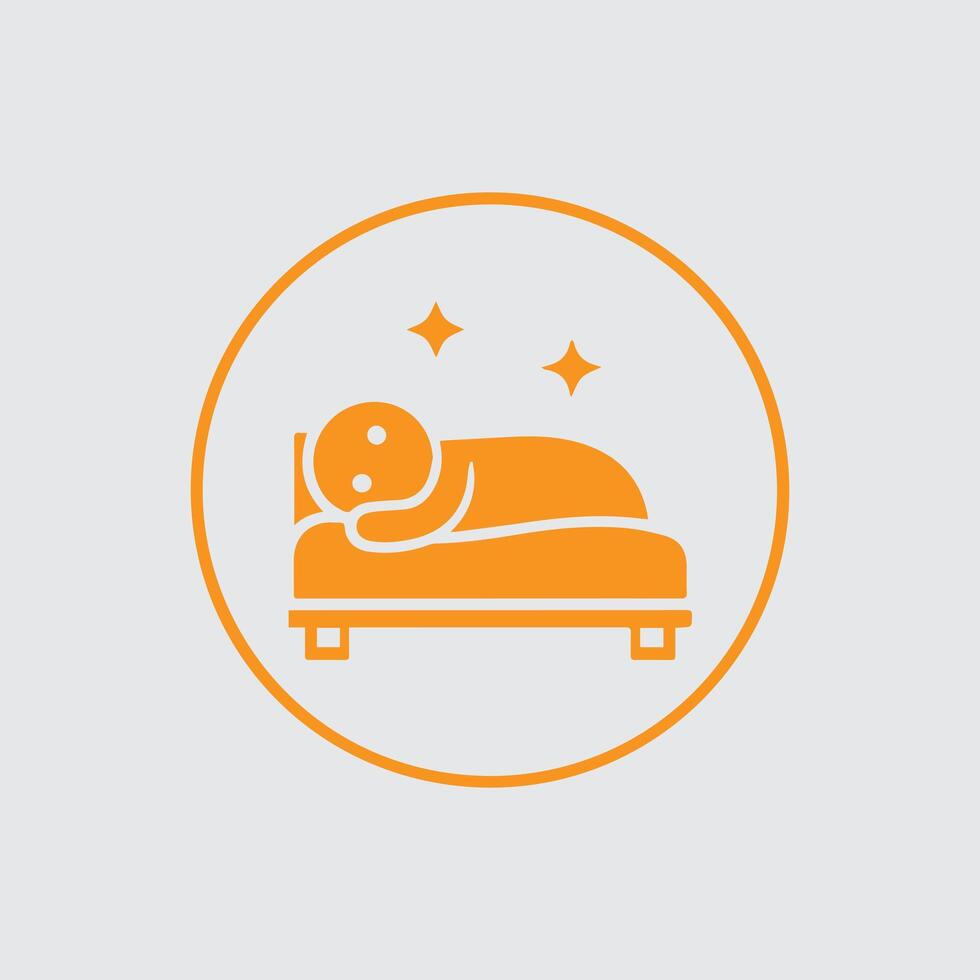 sleep icon design vector