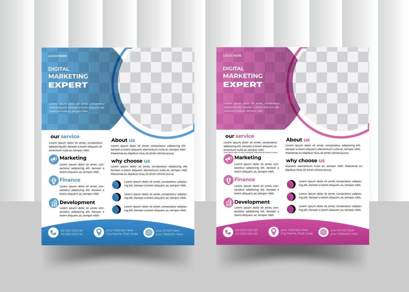 Creative Business Flyer vector