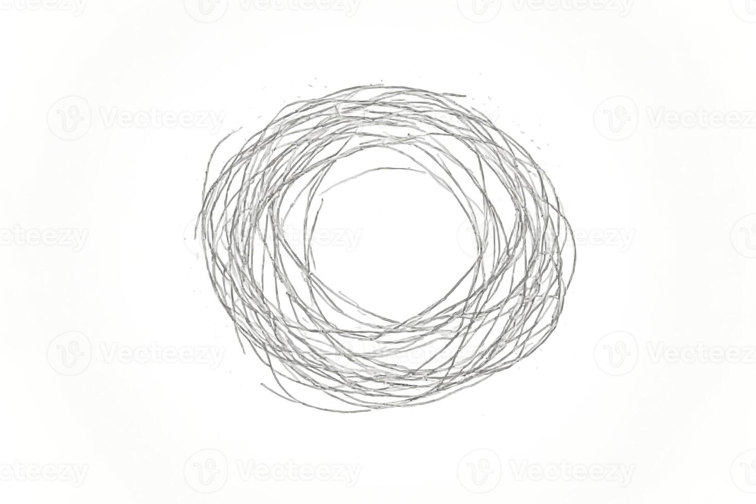 Abstract Circle of Lines photo