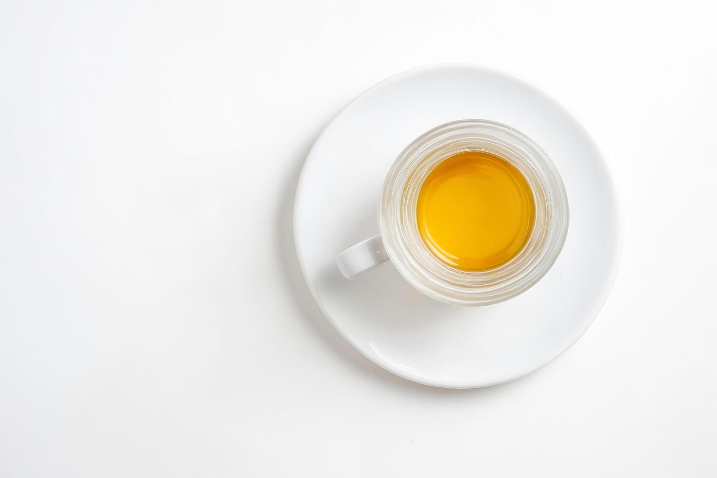 Cup of Tea on White Background photo