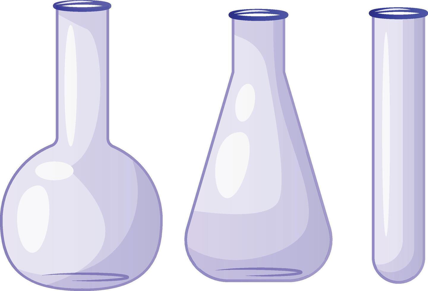 Chemistry laboratory test tubes and science tools for experiment. Chemist or doctor hands in gloves hold lab beakers and flasks set. Illustration of test-tube for pharmacology technology vector