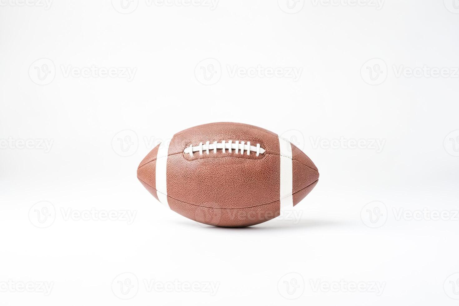 American Football on White Background photo