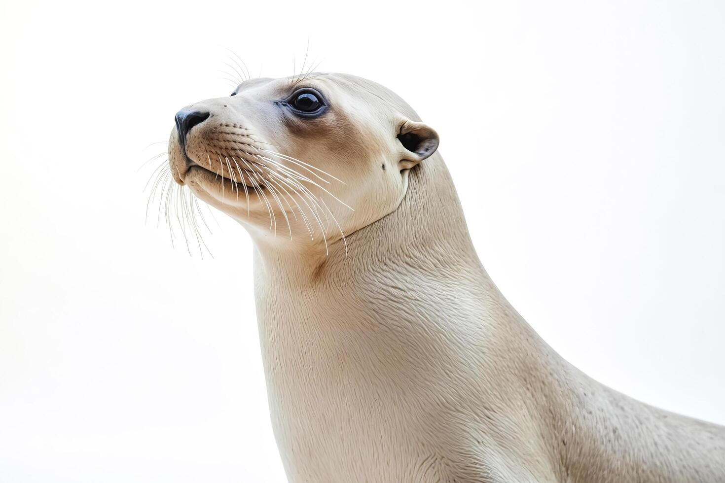 Close Up of a Sea Lion's Face photo