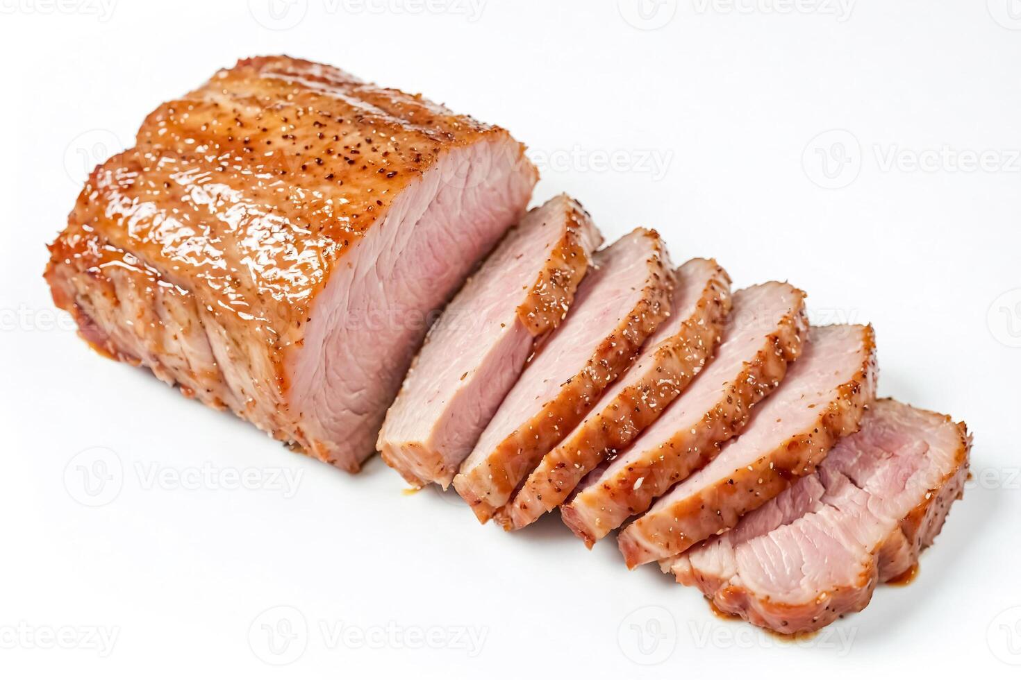 Sliced Grilled Pork Loin photo